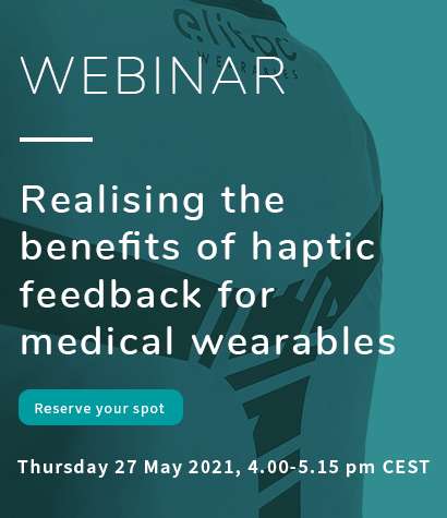 Elitac Wearables hosts webinar: Realising the benefits of haptic technology for medical wearables