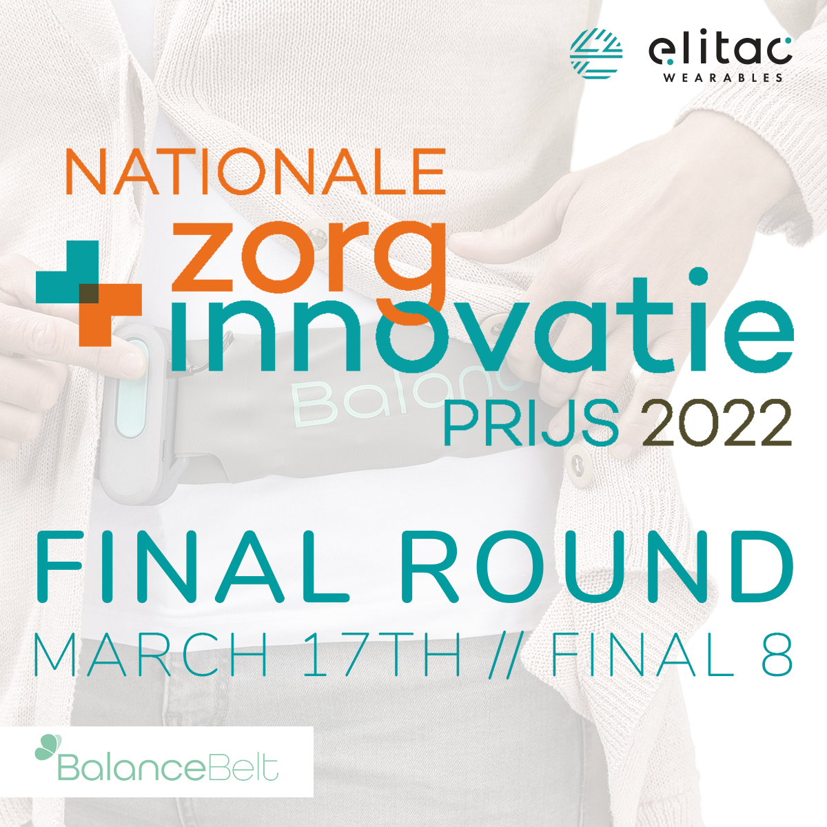 We have made it to the finals of the Nationale Zorg Innovatie Prijs 2022!