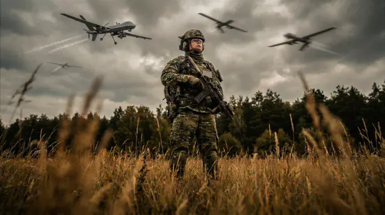 Haptic Drone Detection System by Elitac Wearables